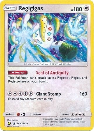 Image for Regigigas - 84a/111 (084a/111) (Alternate Art Promos) (PR) - Pokemon