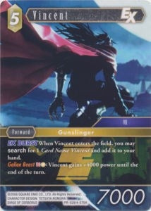 Image for Vincent EX (PR-029/4-075H) (FF: Promo Cards) (PR) - Final Fantasy TCG
