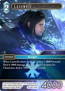 Image for Lasswell (PR-040/7-042H) (FF: Promo Cards) (PR) - Final Fantasy TCG