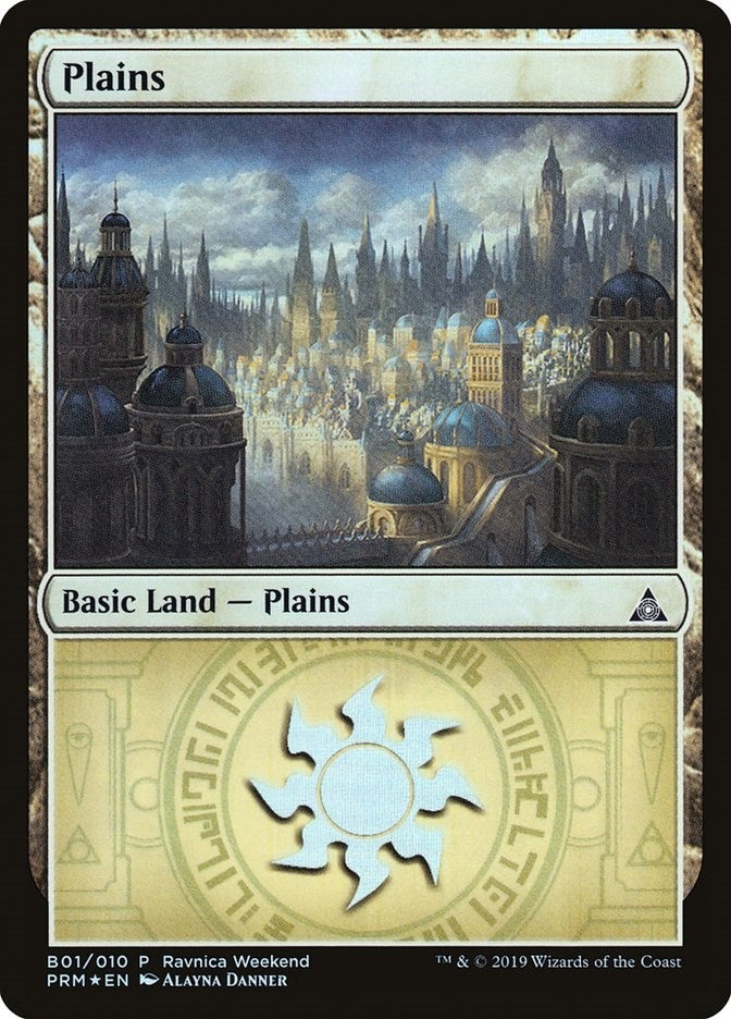 Image for Plains - Azorius (B01) (1) (Launch Party & Release Event Promos) (LARP) - Magic: The Gathering