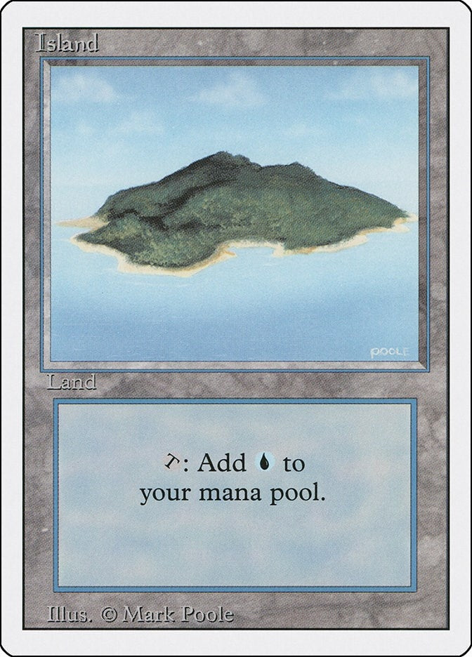 Image for Island (B) (288) (Revised Edition) (3ED) - Magic: The Gathering