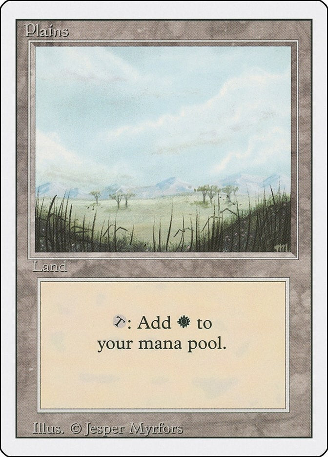Image for Plains (B) (294) (Revised Edition) (3ED) - Magic: The Gathering