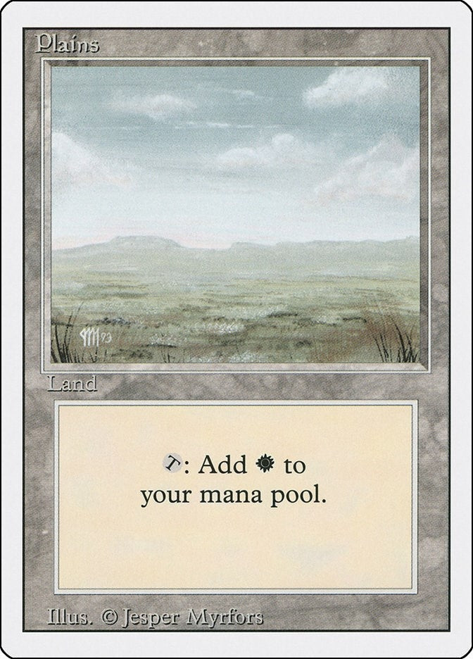 Image for Plains (C) (295) (Revised Edition) (3ED) - Magic: The Gathering