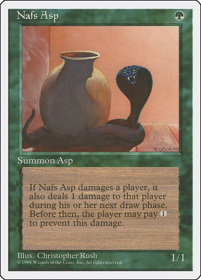 Image for Nafs Asp (Fourth Edition) (4ED) - Magic: The Gathering