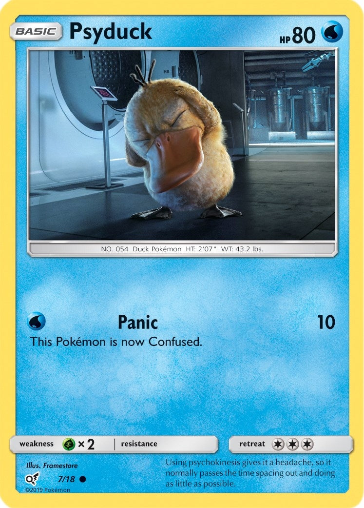 Psyduck (Holo Common) (7/18) (Detective Pikachu)