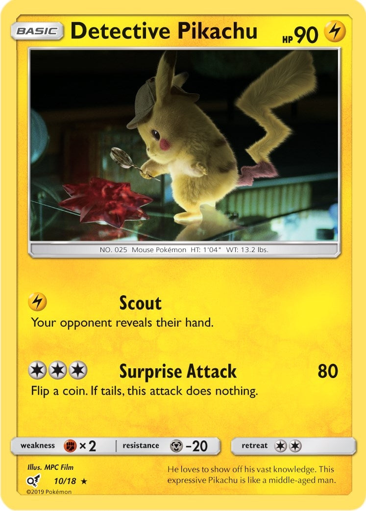 Detective Pikachu (10/18) (Detective Pikachu)