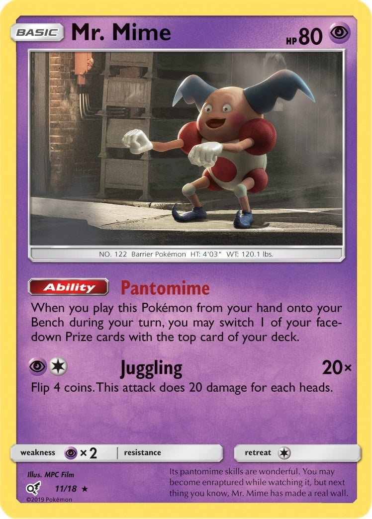 Mr. Mime (11/18) (Detective Pikachu)