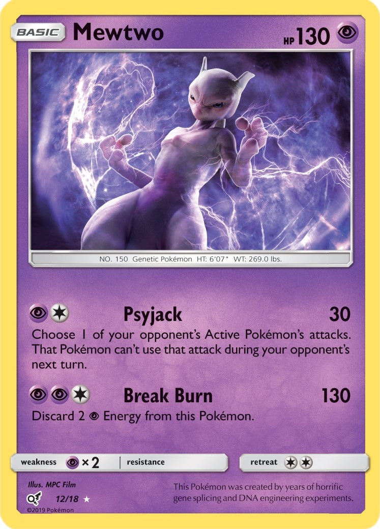 Mewtwo (12/18) (Detective Pikachu)