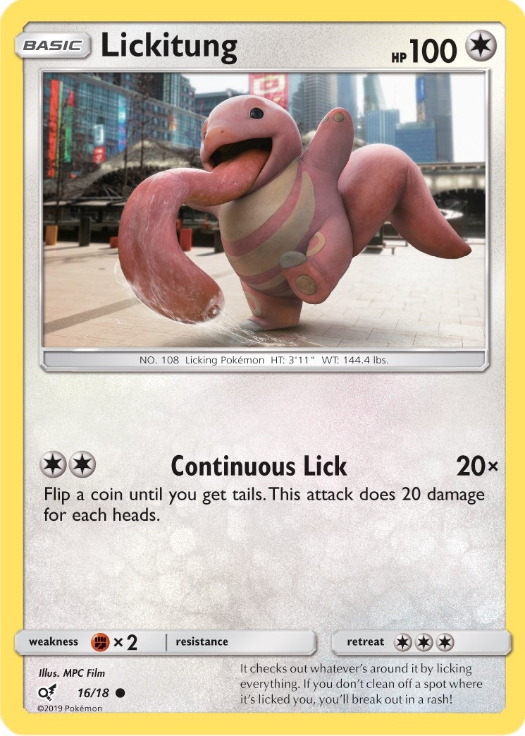 Lickitung (Holo Common) (16/18) (Detective Pikachu)