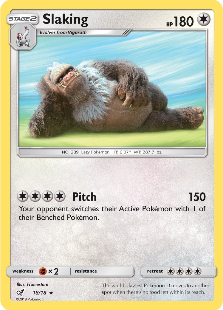 Slaking (18/18) (Detective Pikachu)