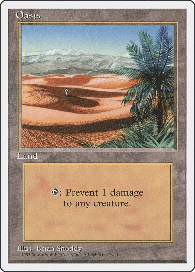 Image for Oasis (Fourth Edition) (4ED) - Magic: The Gathering