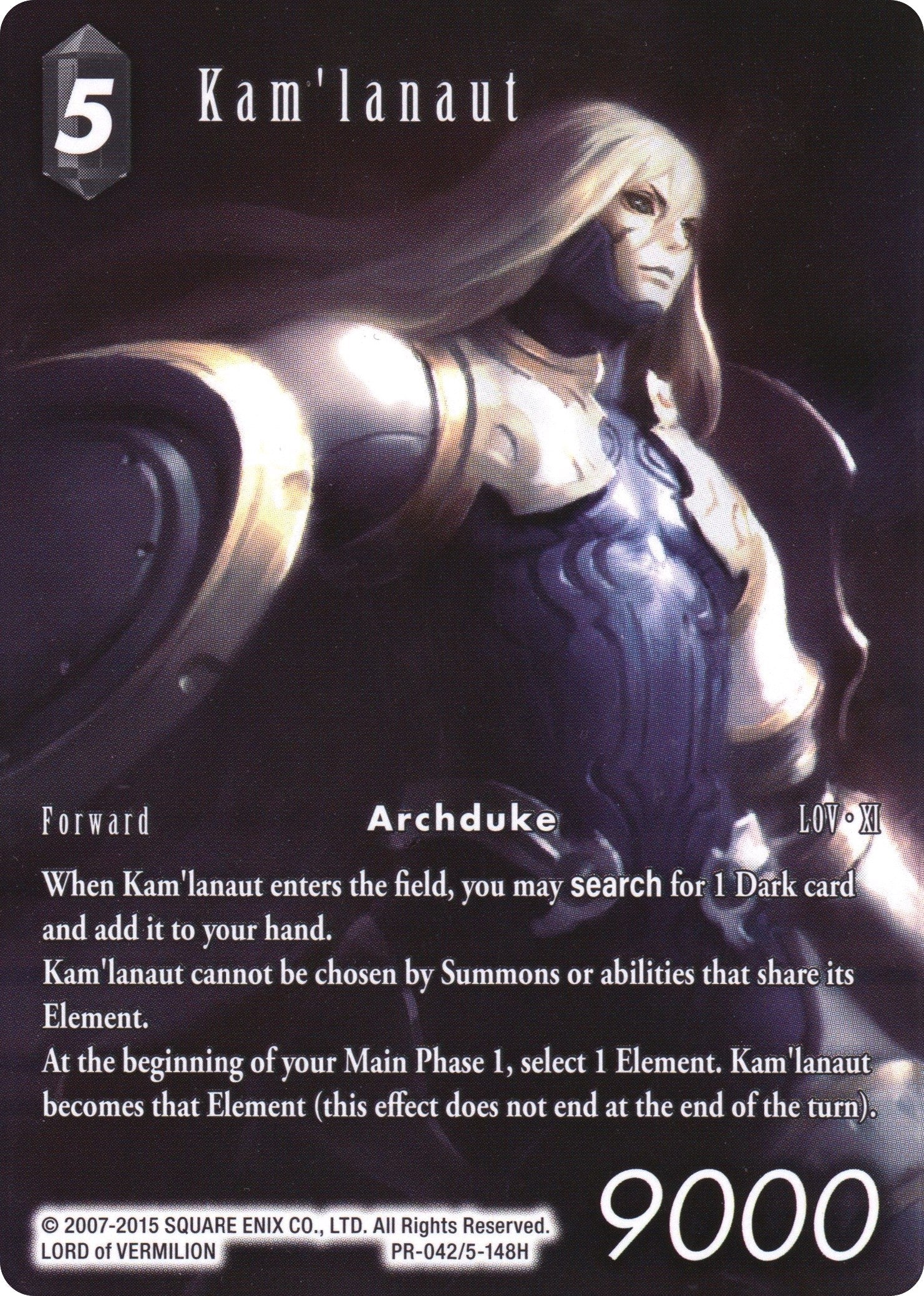Image for Kam'lanaut (Full Art) (PR-042/5-148H) (FF: Promo Cards) (PR) - Final Fantasy TCG