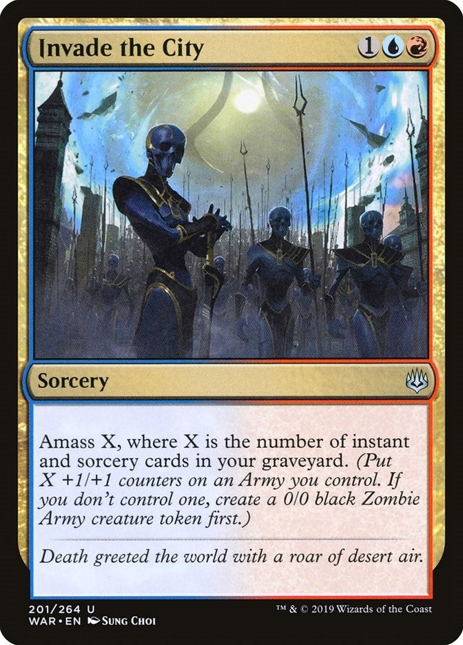Image for Invade the City (201) (WAR) - Magic: The Gathering