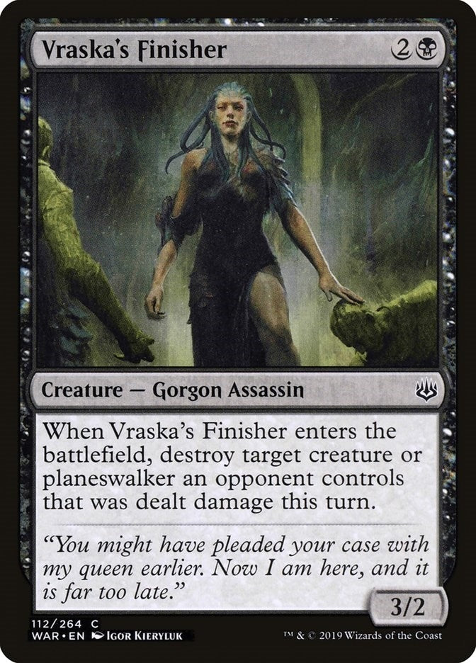 Image for Vraska's Finisher (112) (WAR) - Magic: The Gathering