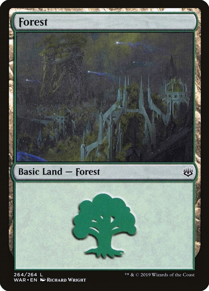 Image for Forest (264) (264) (WAR) - Magic: The Gathering