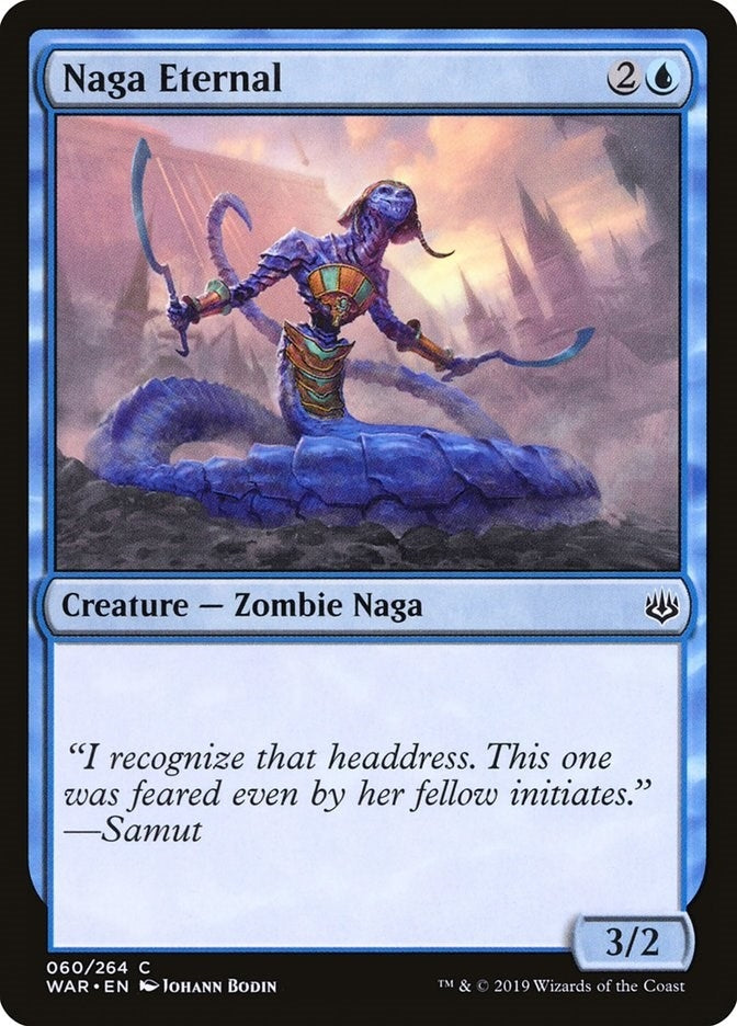 Image for Naga Eternal (60) (WAR) - Magic: The Gathering