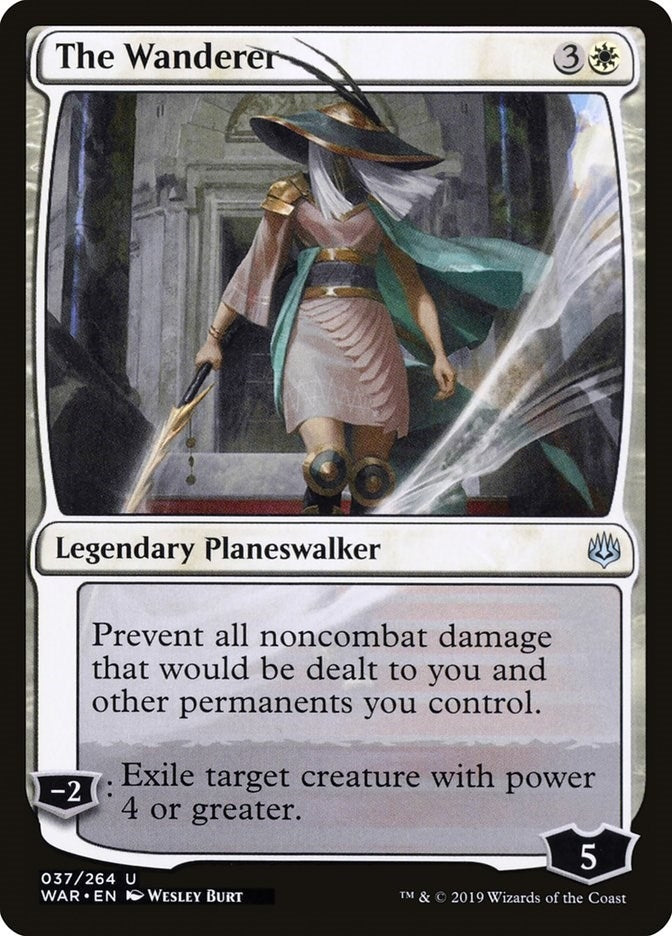 Image for The Wanderer (37) (WAR) - Magic: The Gathering