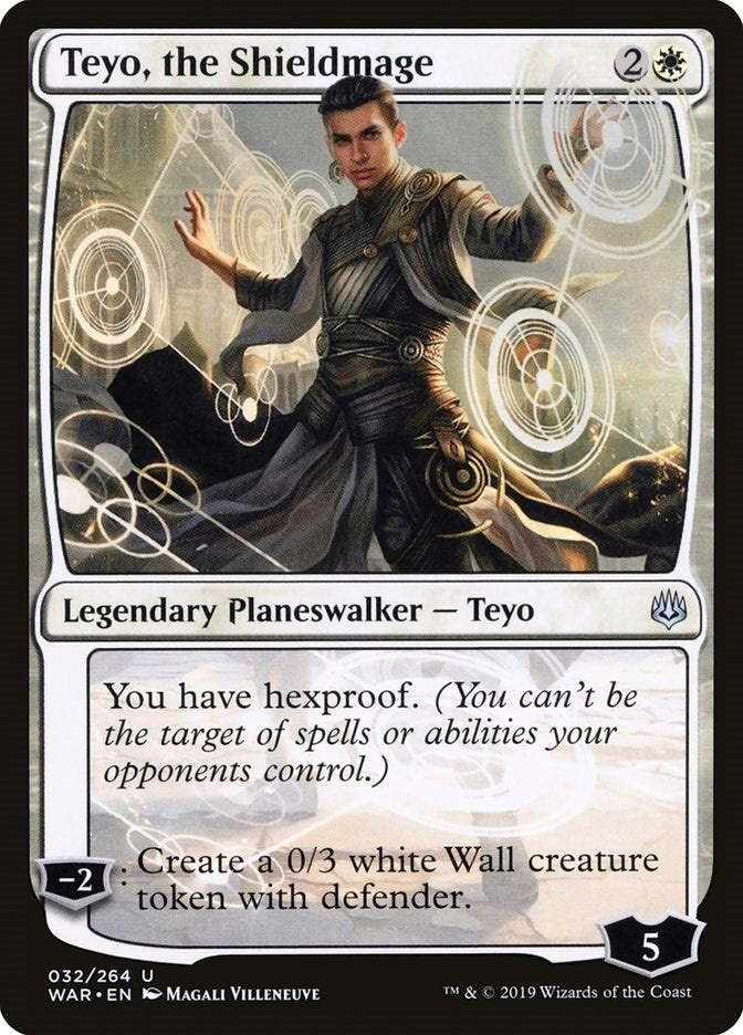 Image for Teyo, the Shieldmage (32) (WAR) - Magic: The Gathering