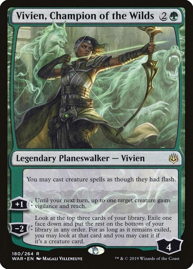 Image for Vivien, Champion of the Wilds (180) (WAR) - Magic: The Gathering
