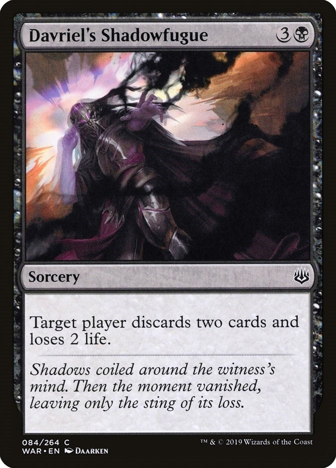 Image for Davriel's Shadowfugue (84) (WAR) - Magic: The Gathering
