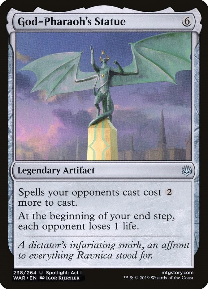 Image for God-Pharaoh's Statue (238) (WAR) - Magic: The Gathering