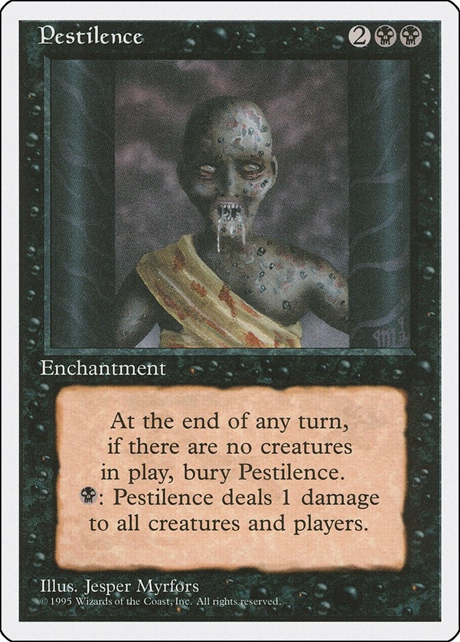 Image for Pestilence (Fourth Edition) (4ED) - Magic: The Gathering