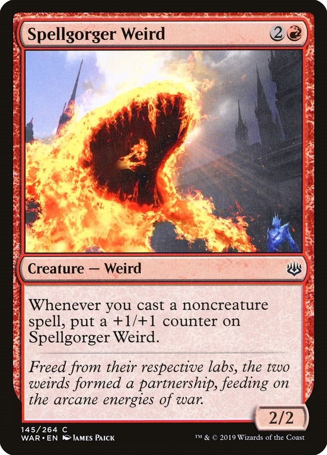 Image for Spellgorger Weird (145) (WAR) - Magic: The Gathering