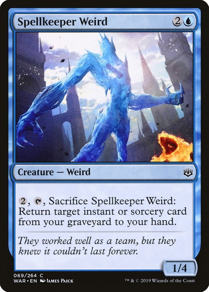 Image for Spellkeeper Weird (69) (WAR) - Magic: The Gathering
