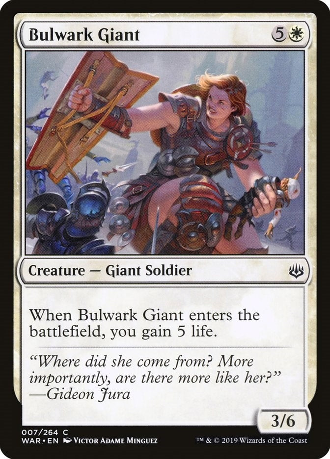 Image for Bulwark Giant (7) (WAR) - Magic: The Gathering