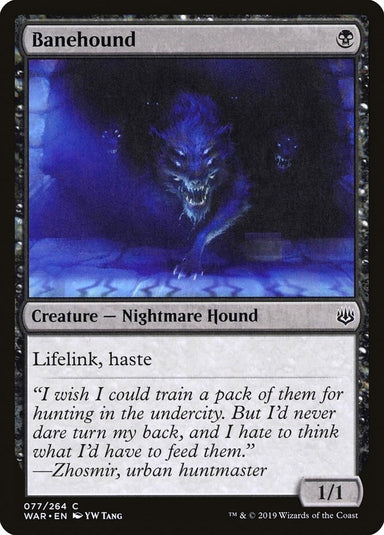 Image for Banehound (77) (WAR) - Magic: The Gathering