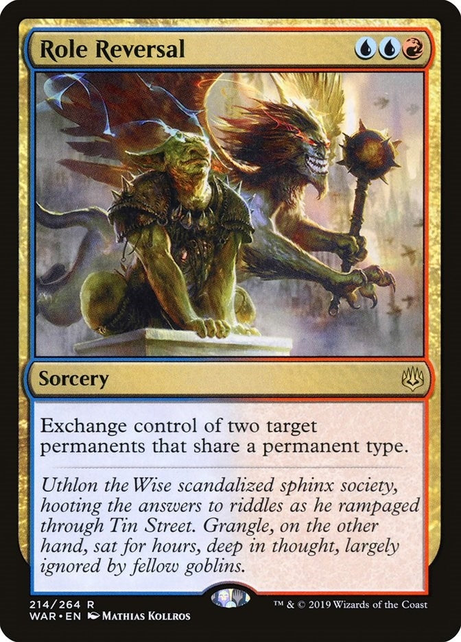 Image for Role Reversal (214) (WAR) - Magic: The Gathering