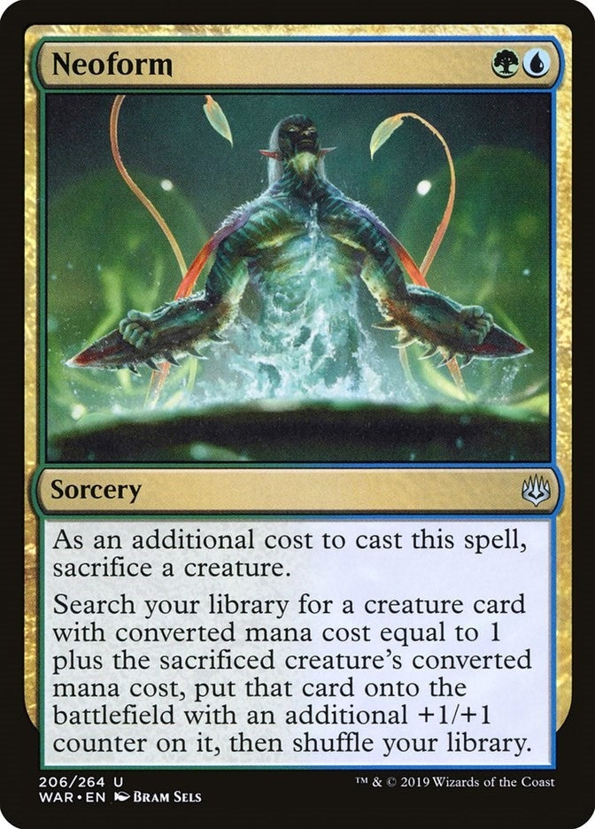 Image for Neoform (206) (WAR) - Magic: The Gathering