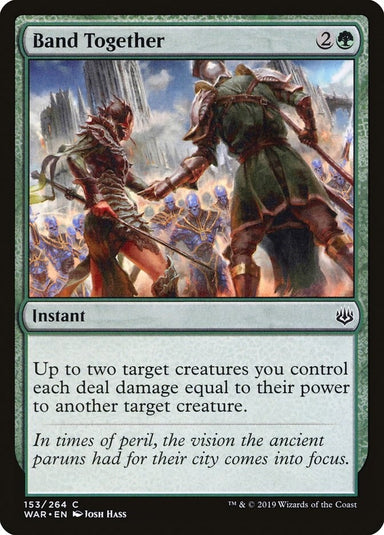 Image for Band Together (153) (WAR) - Magic: The Gathering