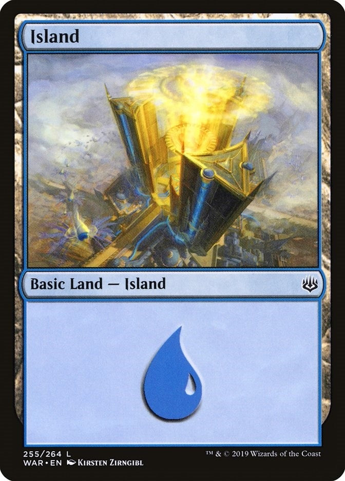 Image for Island (255) (255) (WAR) - Magic: The Gathering