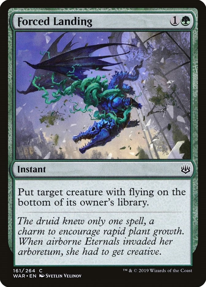 Image for Forced Landing (161) (WAR) - Magic: The Gathering