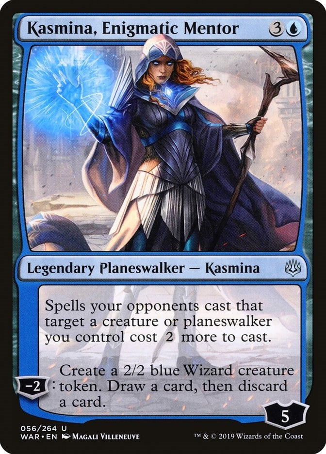Image for Kasmina, Enigmatic Mentor (56) (WAR) - Magic: The Gathering