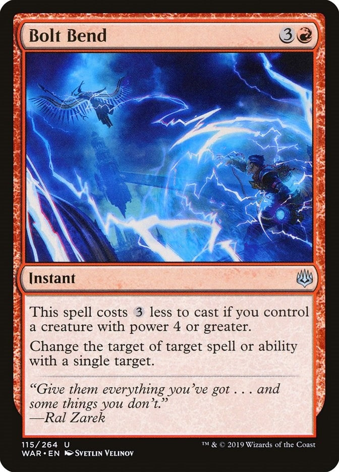 Image for Bolt Bend (115) (WAR) - Magic: The Gathering