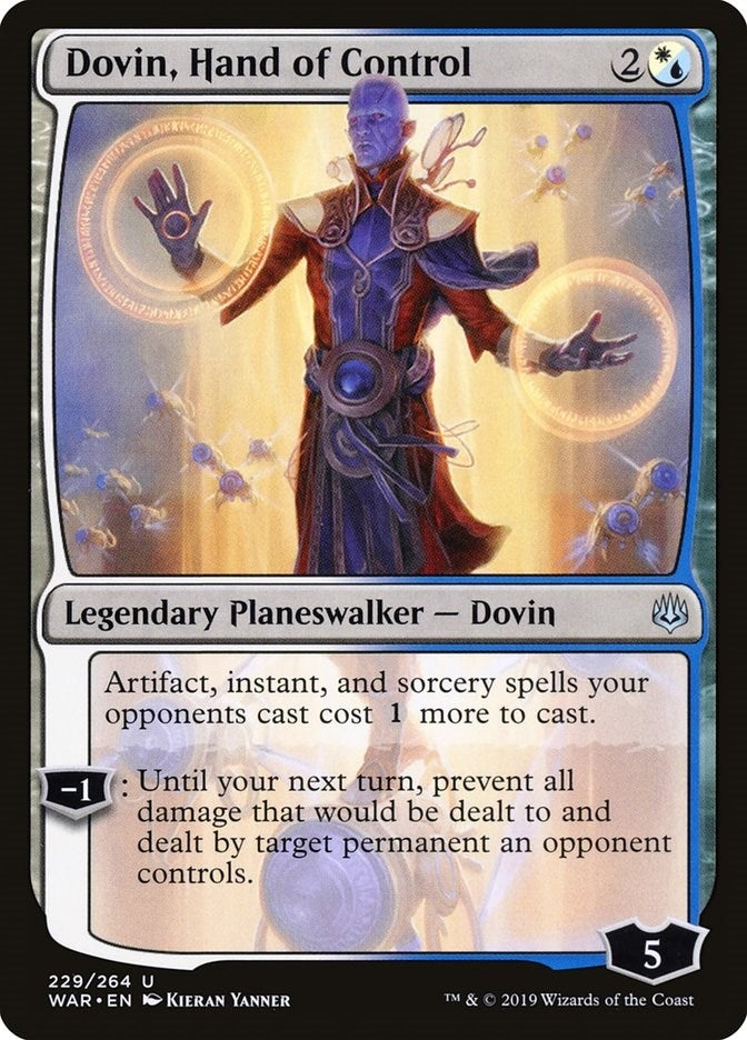 Image for Dovin, Hand of Control (229) (WAR) - Magic: The Gathering