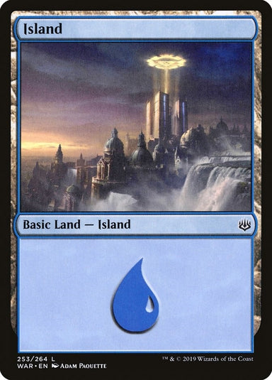 Image for Island (253) (253) (WAR) - Magic: The Gathering