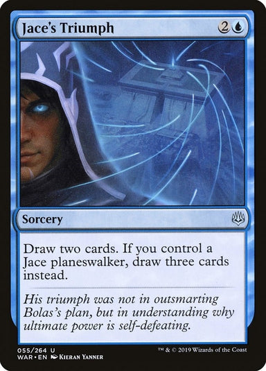 Image for Jace's Triumph (55) (WAR) - Magic: The Gathering