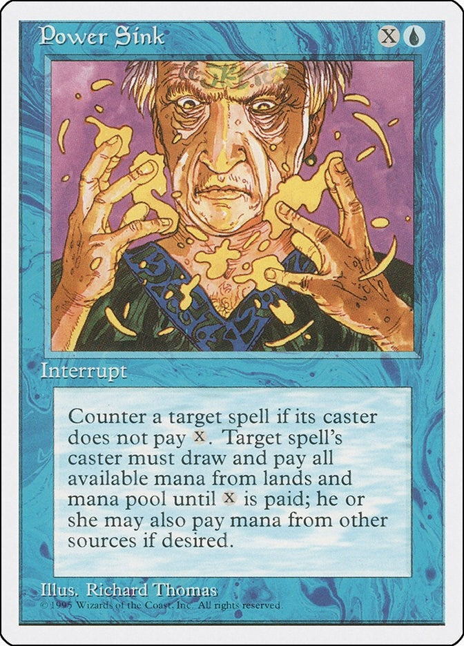 Image for Power Sink (Fourth Edition) (4ED) - Magic: The Gathering