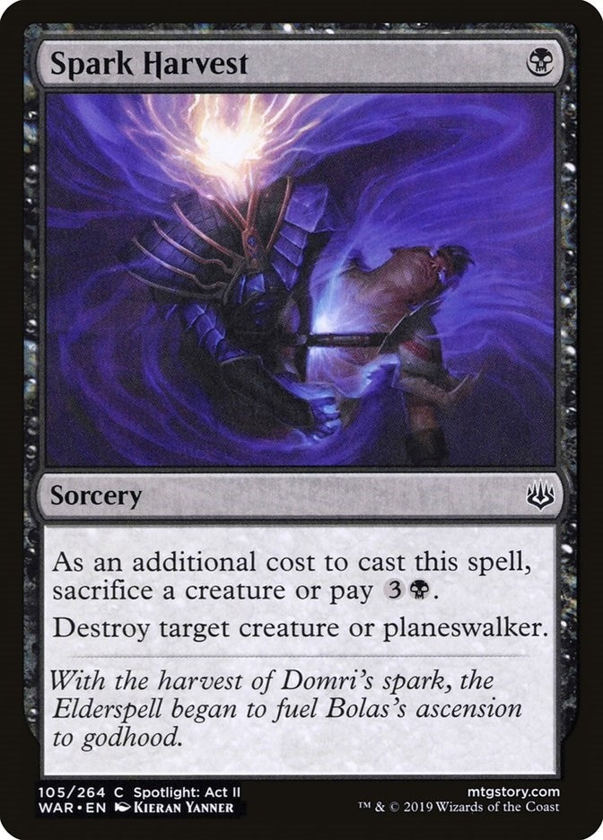 Image for Spark Harvest (105) (WAR) - Magic: The Gathering