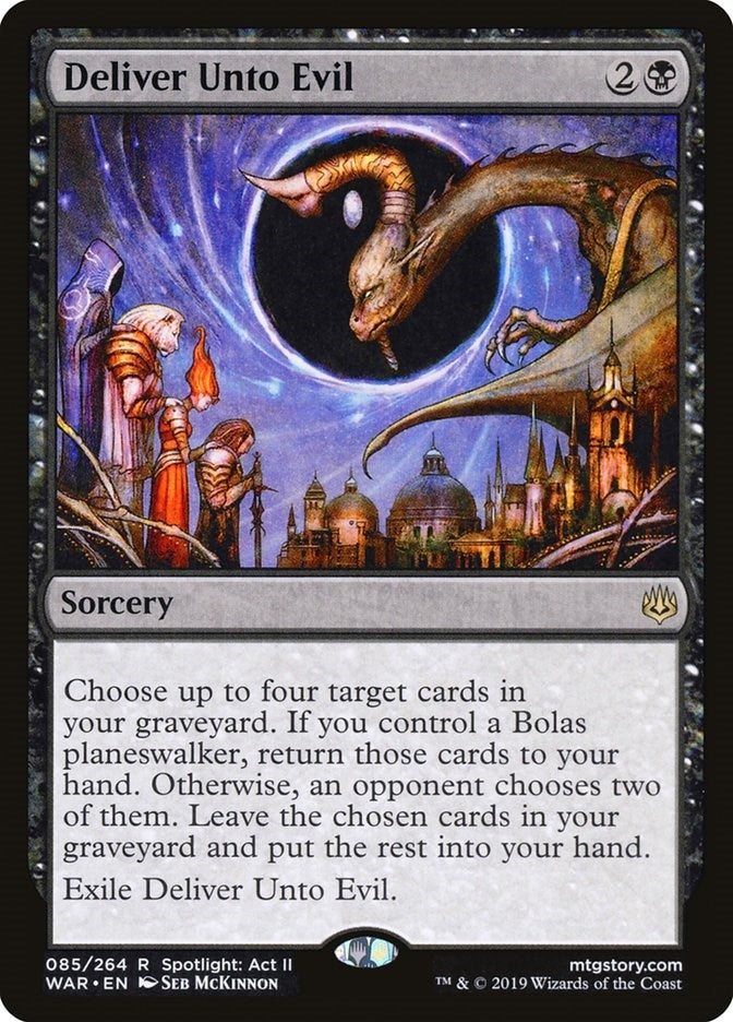 Image for Deliver Unto Evil (85) (WAR) - Magic: The Gathering