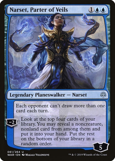 Image for Narset, Parter of Veils (61) (WAR) - Magic: The Gathering