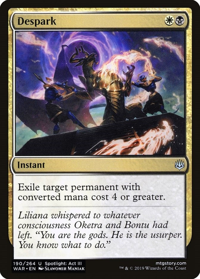 Image for Despark (190) (WAR) - Magic: The Gathering
