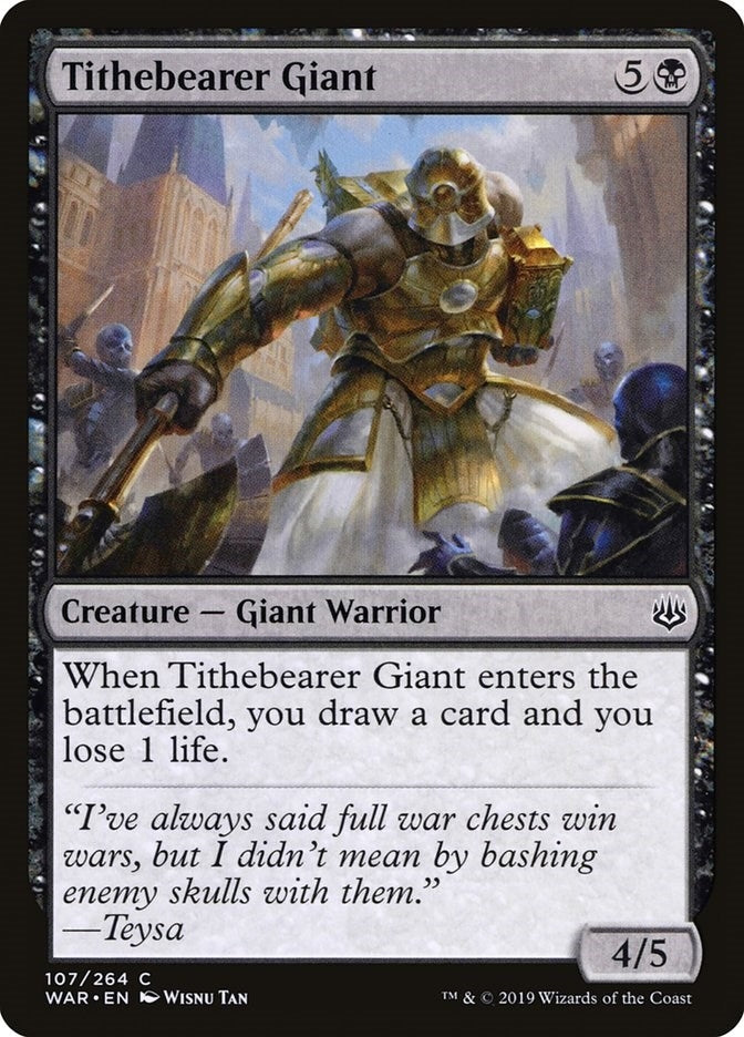 Image for Tithebearer Giant (107) (WAR) - Magic: The Gathering
