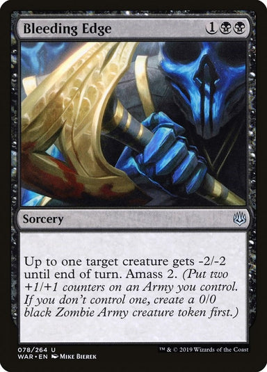 Image for Bleeding Edge (78) (WAR) - Magic: The Gathering