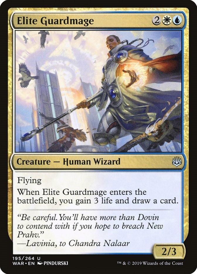 Image for Elite Guardmage (195) (WAR) - Magic: The Gathering