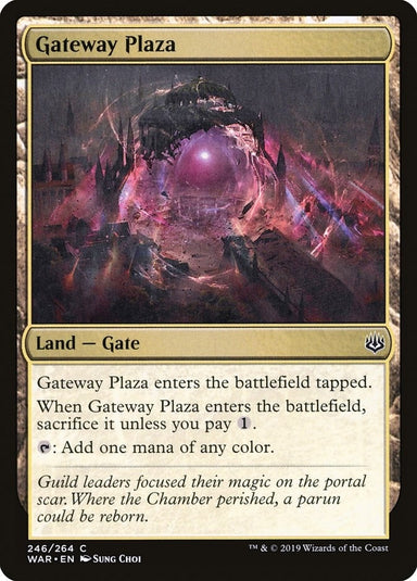Image for Gateway Plaza (246) (WAR) - Magic: The Gathering