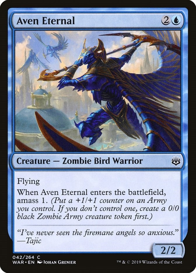 Image for Aven Eternal (42) (WAR) - Magic: The Gathering